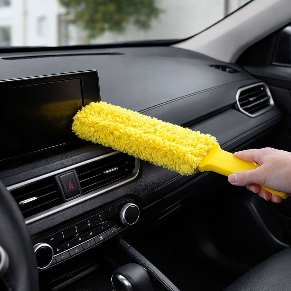 Microfibre Dust Wand with Removeable Head - 3pk