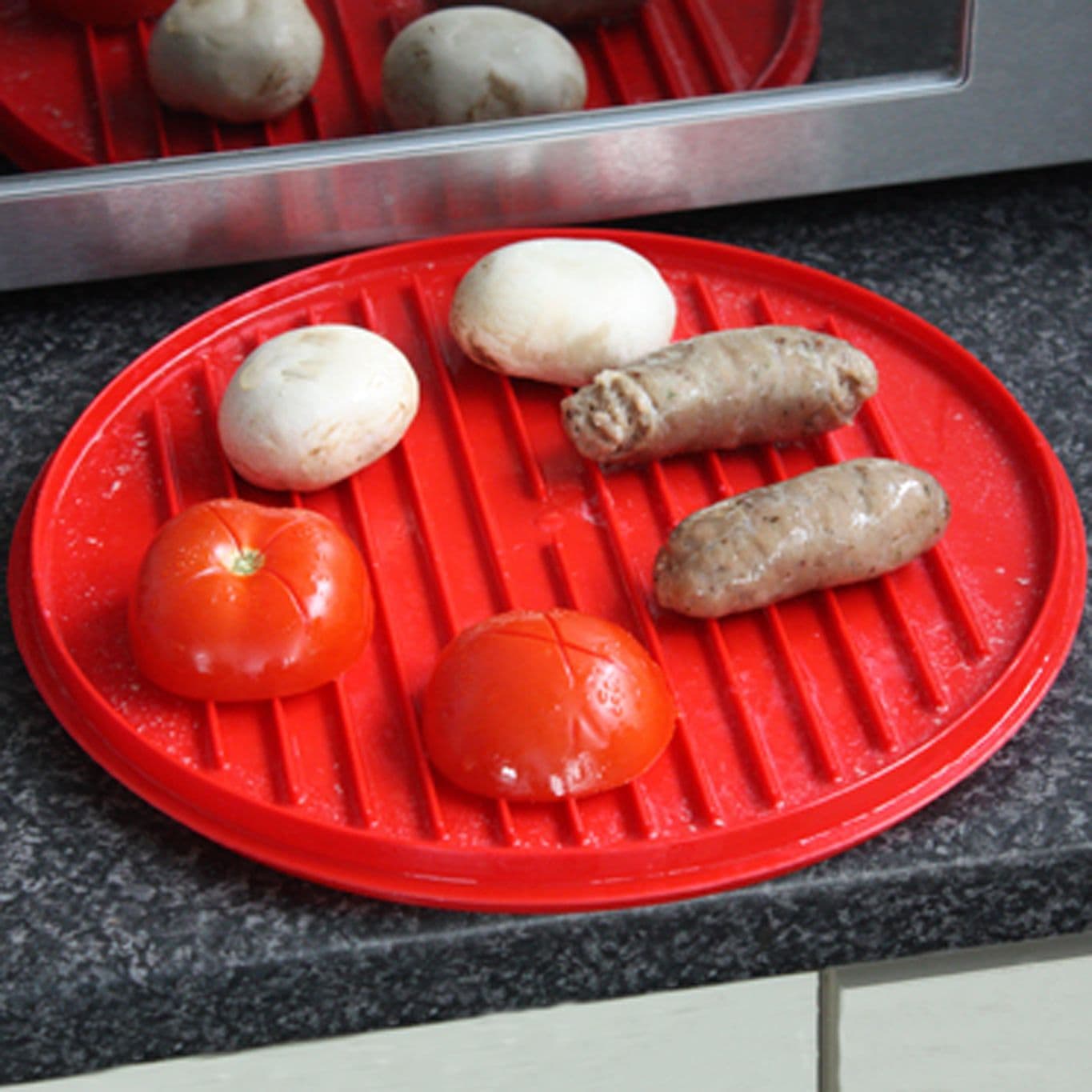 Microwave Bacon Crisper With Lid