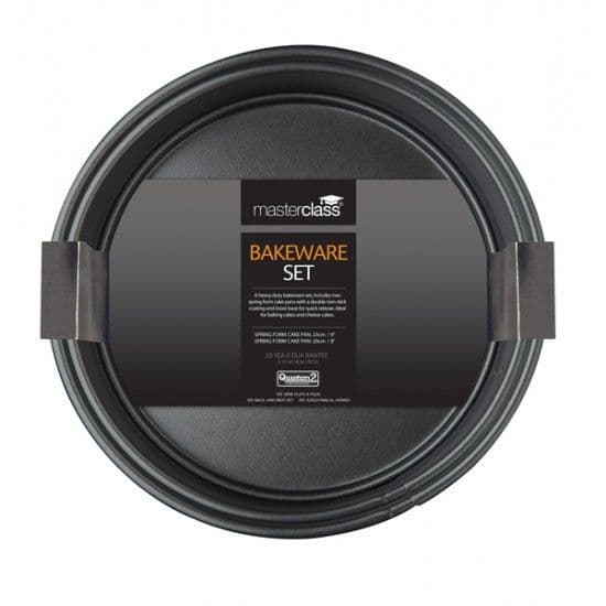 Non-Stick Spring Form Pans Twin Pack
