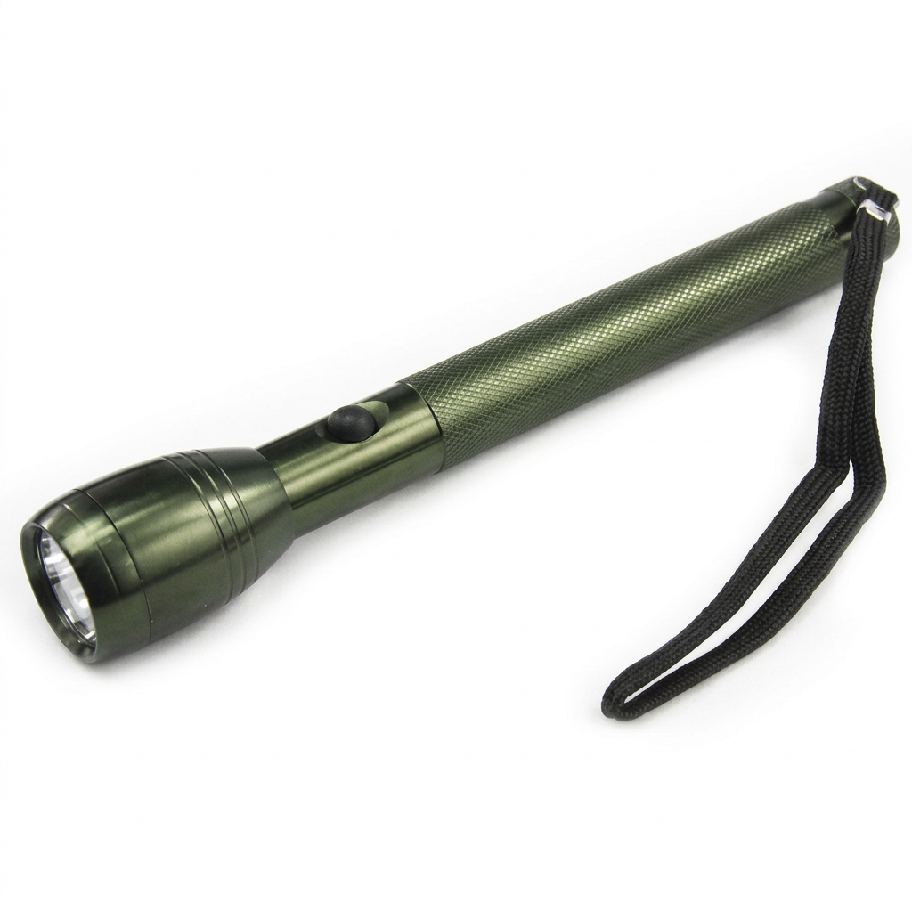 Olive-green FX Pro torch on white