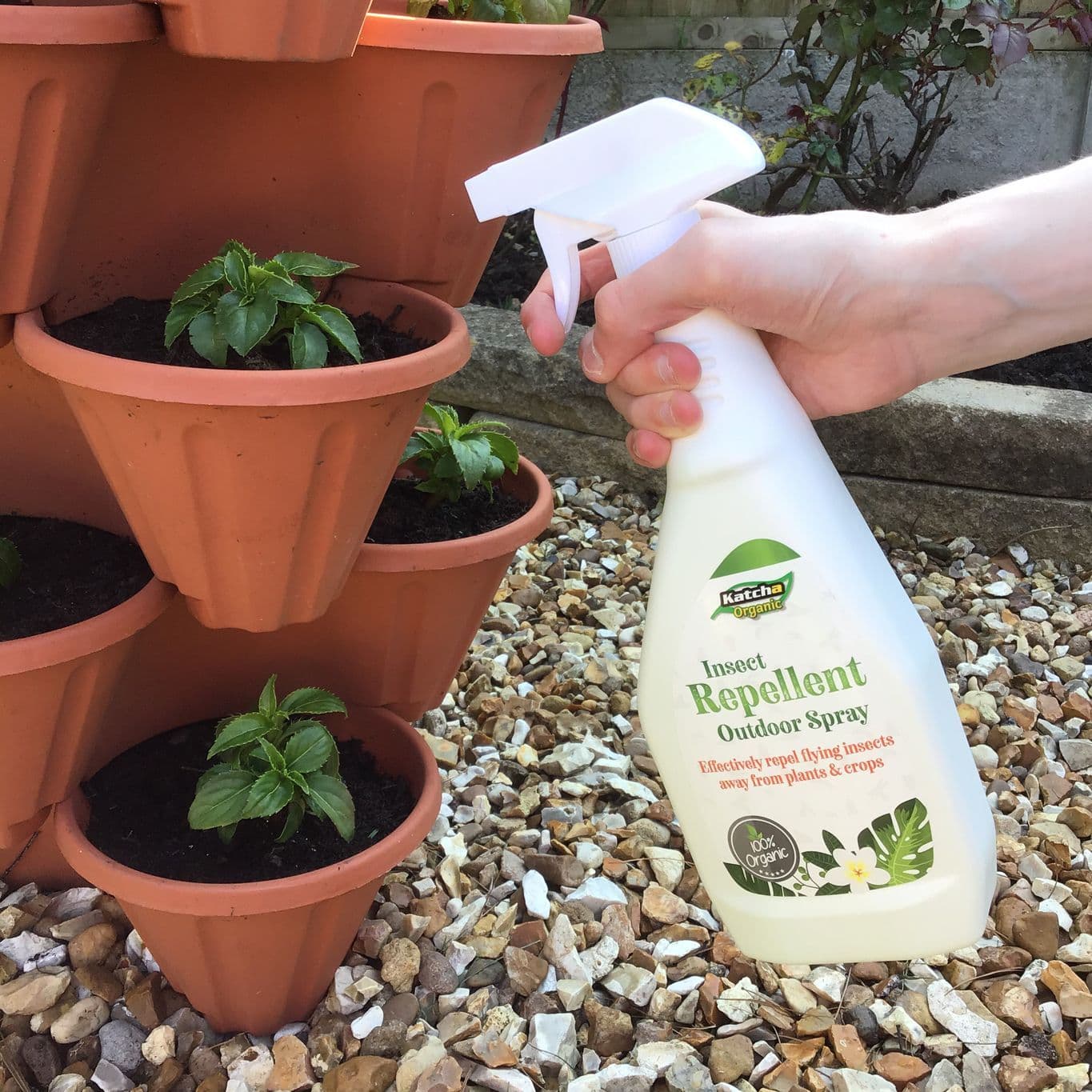 Organic Outdoor Pest Repellent Spray