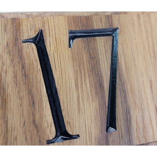 Personalised Oak House Number Plaque