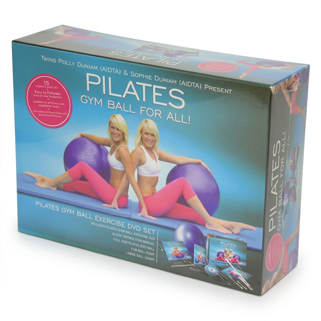Pilates Gym Ball Set retail box