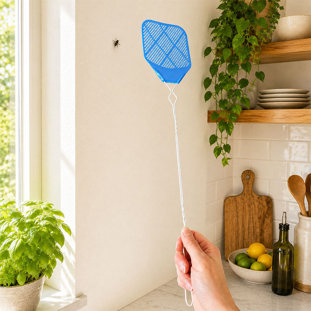 Fly Swatters Long Handle 3 Pack