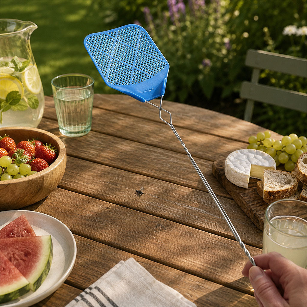 Fly Swatters Long Handle 3 Pack
