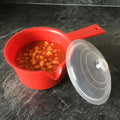 Red Microwave Saucepan with Lid