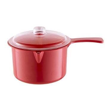 Red Microwave Saucepan with Lid