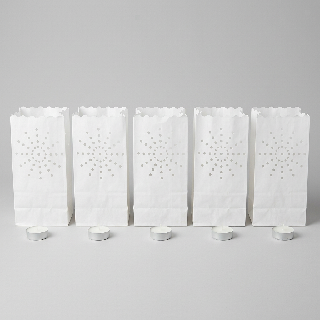 Replacement product image showing five lantern bags