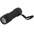 Rubber 9 LED Torch