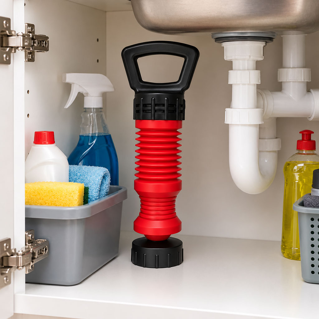 Sink Plunger – Drain Unblocking Plunger for Sinks & Basins