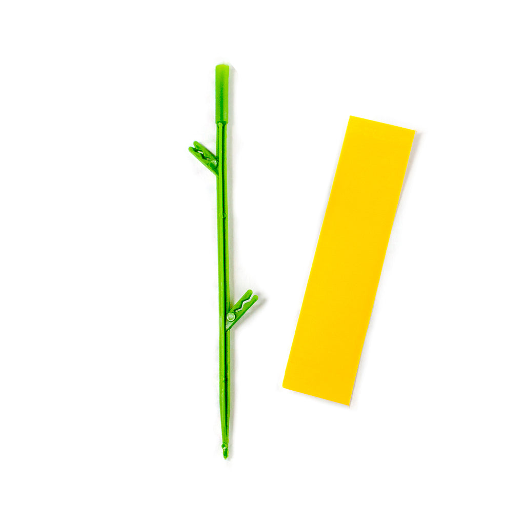 Sticky Stix – 12 Non-Toxic Traps for Indoor Plant Pests