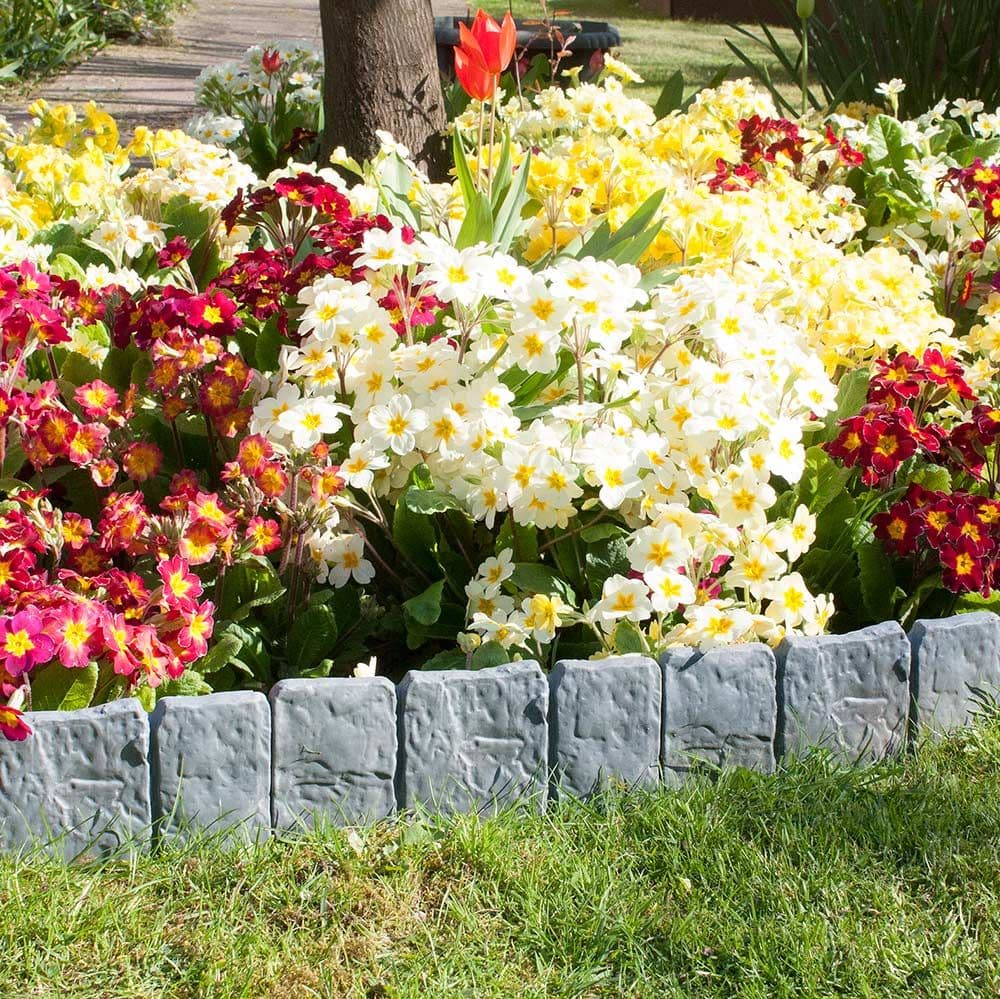 Stone-Effect Garden Edging