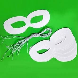 Superhero Masks - 10 Pack