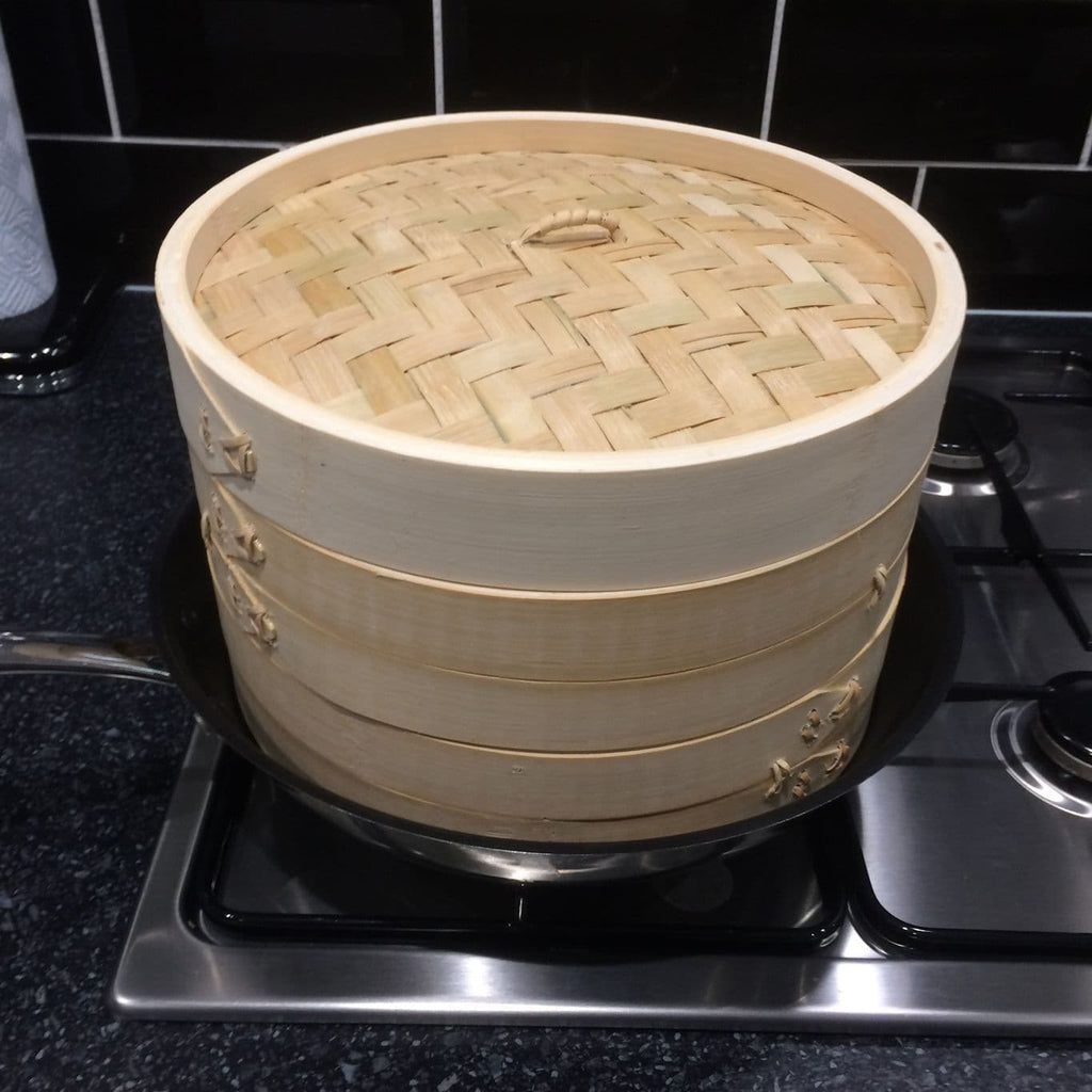 Traditional Bamboo Steamer
