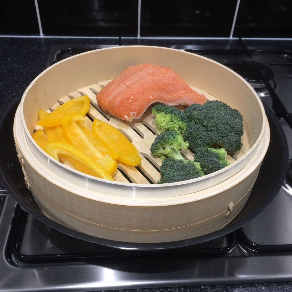Traditional Bamboo Steamer