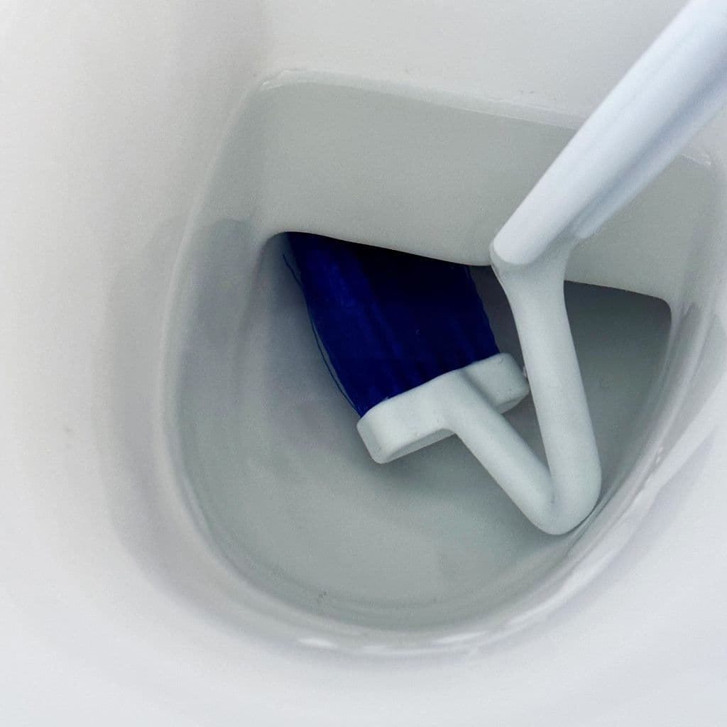 Under Rim Toilet Brush & Holder